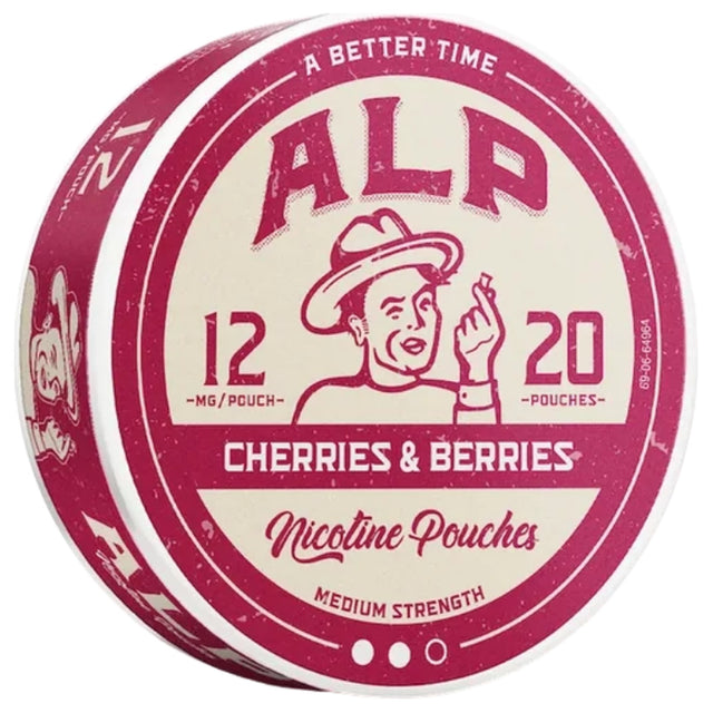 Alp Cherries & Berries 12mg-Nicotine Pouches-SnusBox.eu