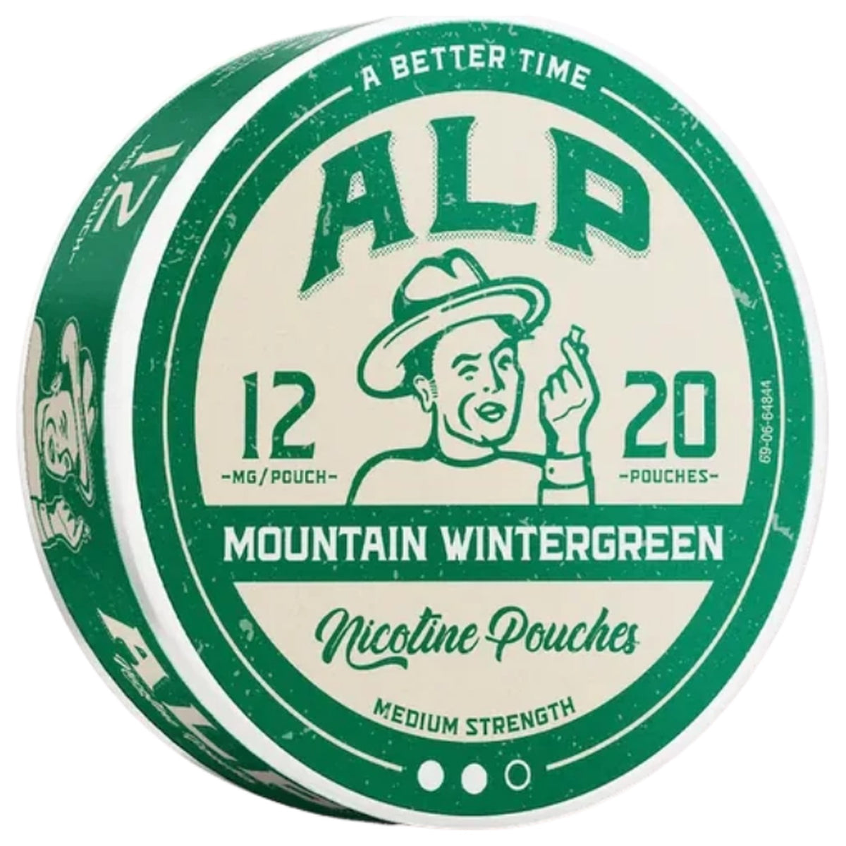 Alp Mountain Wintergreen 12mg-Nicotine Pouches-SnusBox.eu