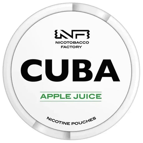 CUBA White Apple Juice-Nicotine Pouches-SnusBox.eu
