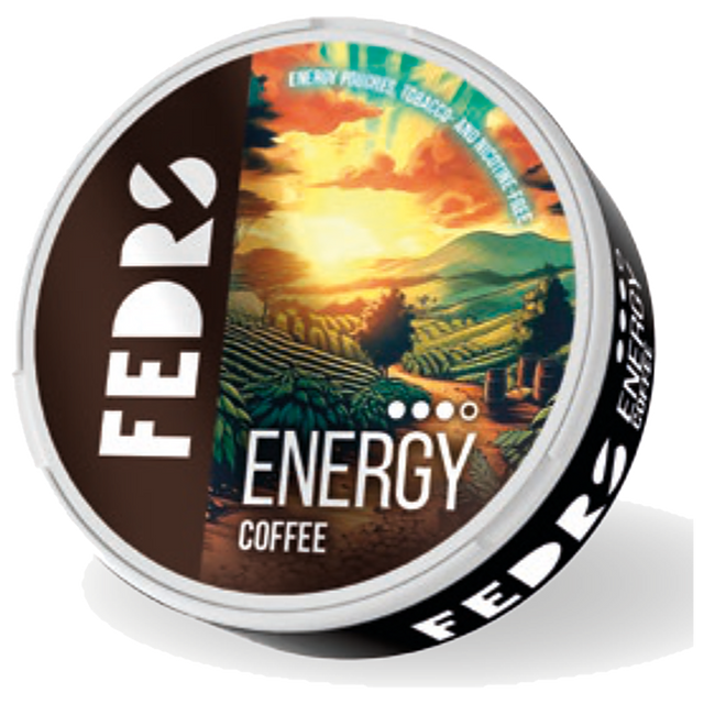 FEDRS Energy Coffee + Vitamins-Energy Pouches-snusbox.eu