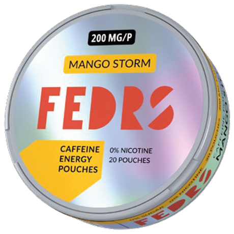 FEDRS Energy Mango-Energy Pouches-snusbox.eu
