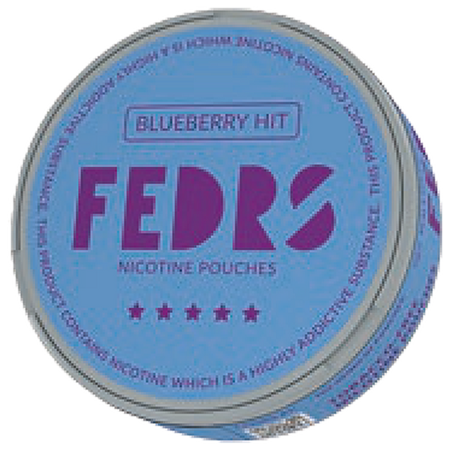 FEDRS ONLY Blueberry Hit-Nicotine Pouches-snusbox.eu