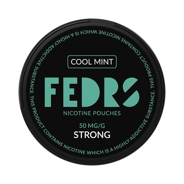 FEDRS BLACK Cool Mint-Nicotine Pouches-Snusbox