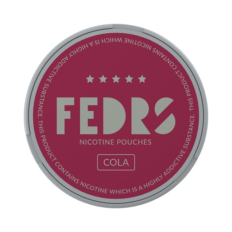 FEDRS ONLY Cola-Nicotine Pouches-Snusbox