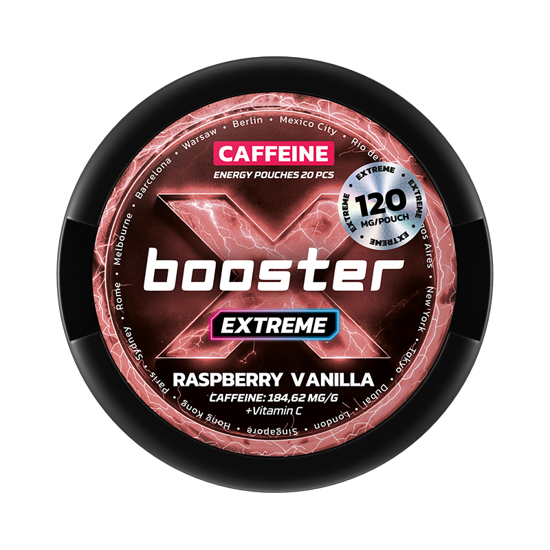 X-Booster Extreme Raspberry & Vanilla 120 mg