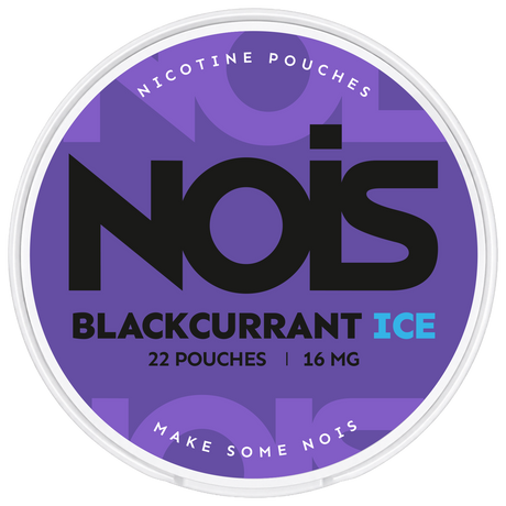 NOIS Blackcurrant Ice-Nicotine Pouches-snusbox.eu