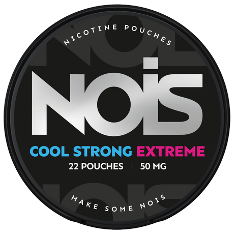 NOIS Cool Strong Extreme-Nicotine Pouches-snusbox.eu