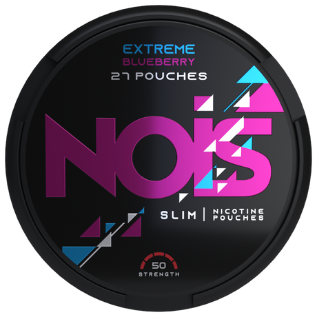 NOIS Extreme Blueberry-Nicotine Pouches-snusbox.eu