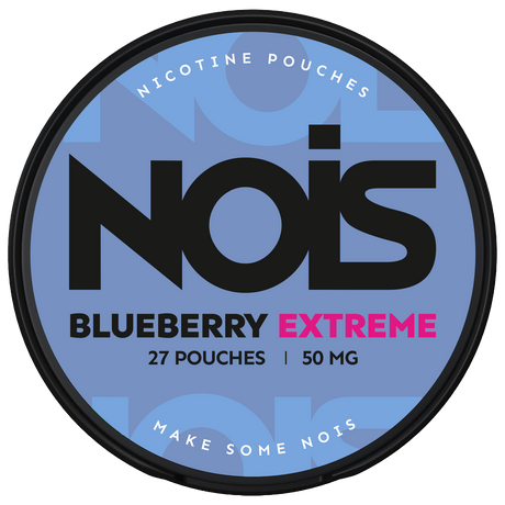 NOIS Extreme Blueberry-Nicotine Pouches-snusbox.eu