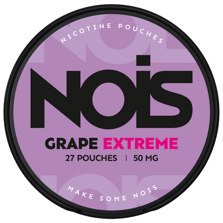 NOIS Grape Extreme-Nicotine Pouches-snusbox.eu