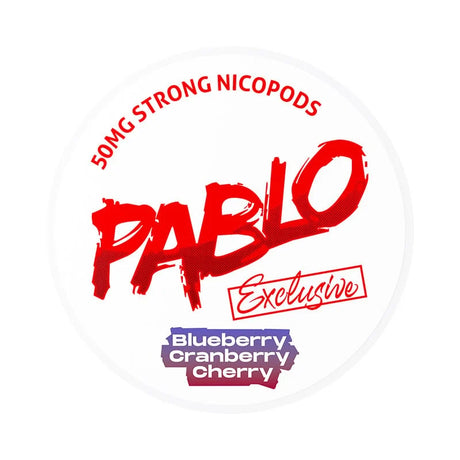 Pablo Exclusive Blueberry Cranberry Cherry – Snusbox