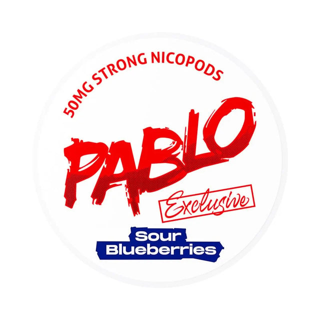 Pablo Exclusive Sour Blueberries – Snusbox