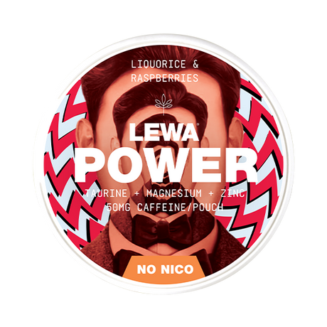 Lewa Power Raspberry & Liquorice – Snusbox
